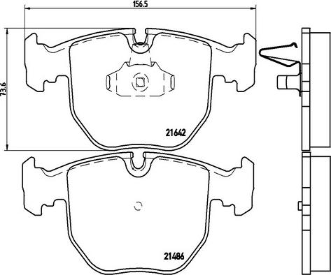 Kaishin FK20119 - Гальмівні колодки, дискові гальма autozip.com.ua