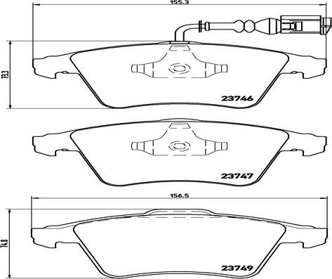 Kaishin FK20124 - Гальмівні колодки, дискові гальма autozip.com.ua