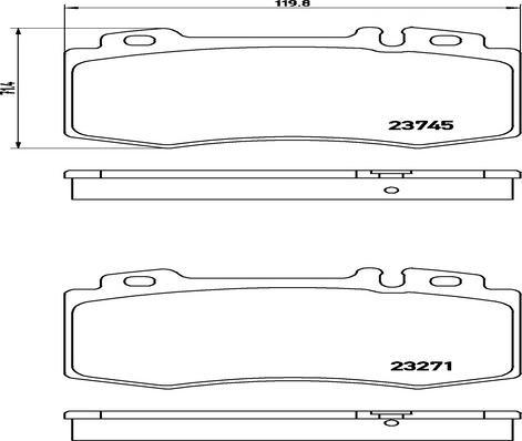 Kaishin FK20125 - Гальмівні колодки, дискові гальма autozip.com.ua