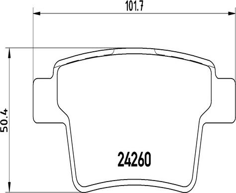 Kaishin FK20320 - Гальмівні колодки, дискові гальма autozip.com.ua