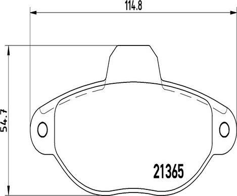 Kaishin FK20255 - Гальмівні колодки, дискові гальма autozip.com.ua