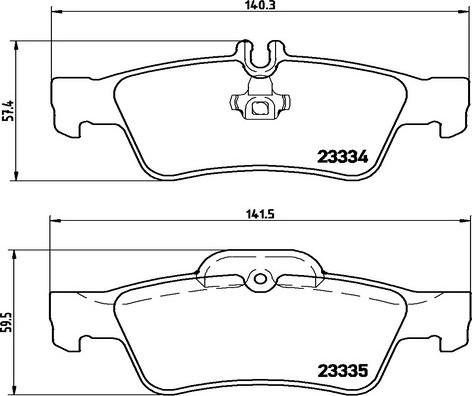 Kaishin FK20230 - Гальмівні колодки, дискові гальма autozip.com.ua