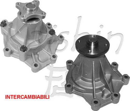 Kaishin WPK127 - Водяний насос autozip.com.ua