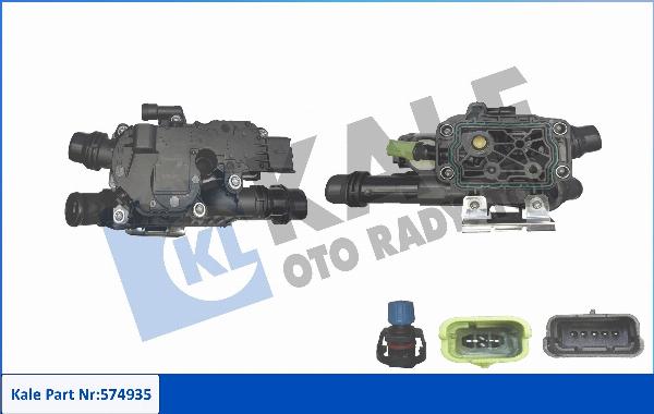 KALE OTO RADYATÖR 574935 - Термостат, охолоджуюча рідина autozip.com.ua