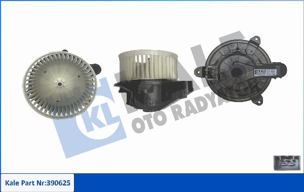 KALE OTO RADYATÖR 390625 - Вентилятор салону autozip.com.ua