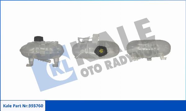 KALE OTO RADYATÖR 393760 - Компенсаційний бак, охолоджуюча рідина autozip.com.ua