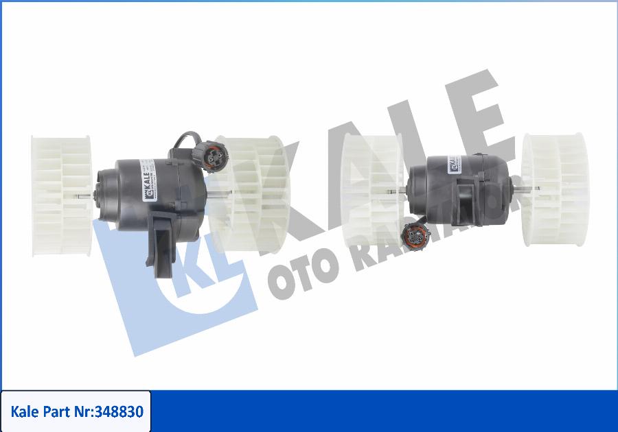 KALE OTO RADYATÖR 348830 - Вентилятор салону autozip.com.ua