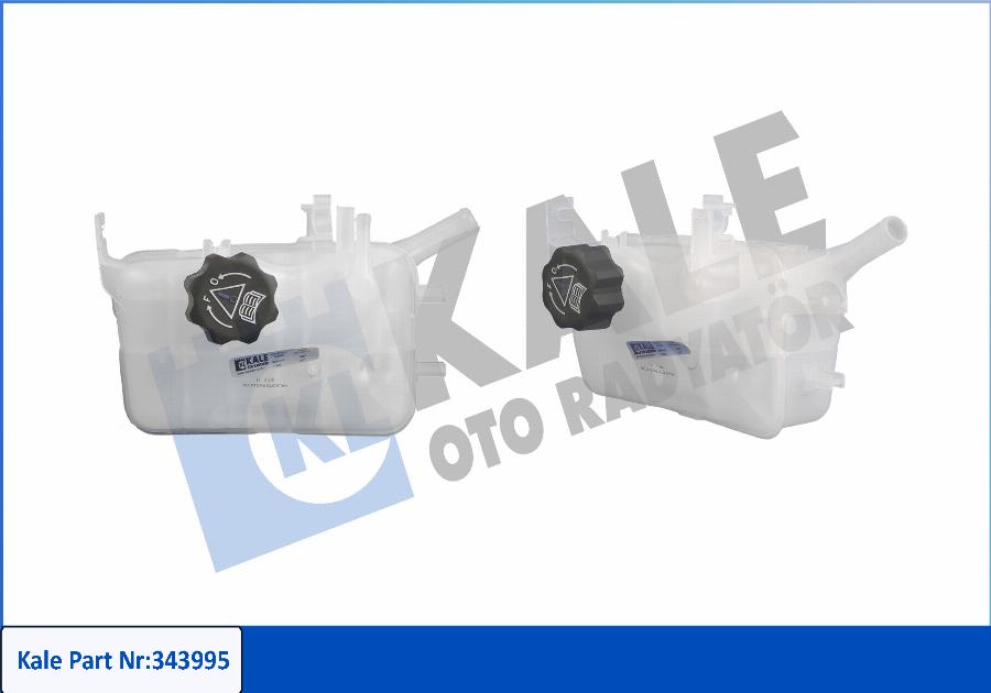 KALE OTO RADYATÖR 343995 - Компенсаційний бак, охолоджуюча рідина autozip.com.ua
