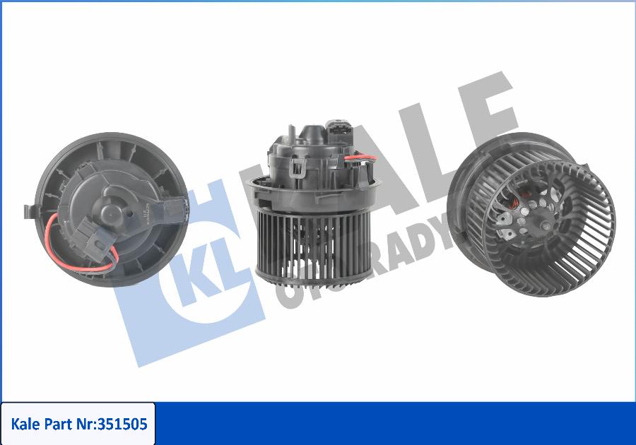 KALE OTO RADYATÖR 351505 - Вентилятор салону autozip.com.ua