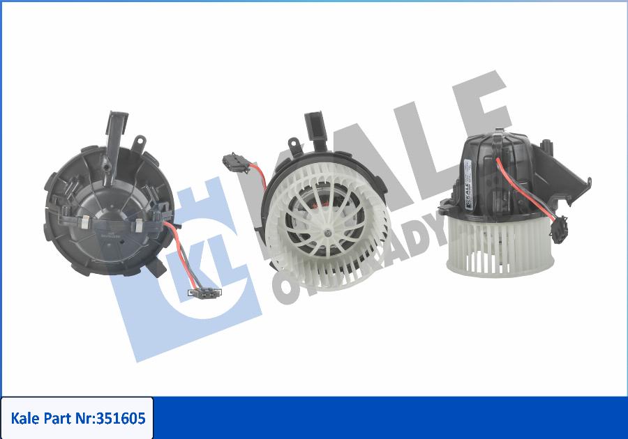 KALE OTO RADYATÖR 351605 - Вентилятор салону autozip.com.ua