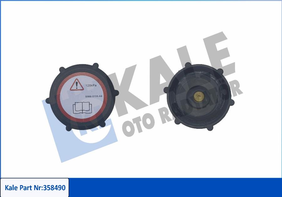 KALE OTO RADYATÖR 358490 - Кришка, резервуар охолоджуючої рідини autozip.com.ua
