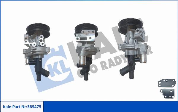 KALE OTO RADYATÖR 369475 - Водяний насос autozip.com.ua