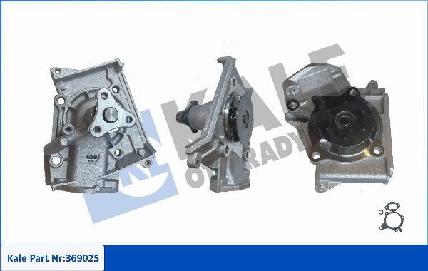 KALE OTO RADYATÖR 369025 - Водяний насос autozip.com.ua