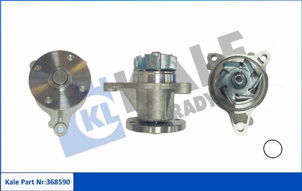KALE OTO RADYATÖR 368590 - Водяний насос autozip.com.ua