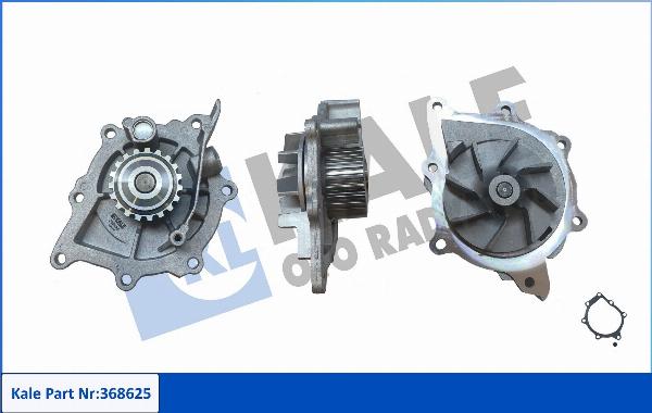 KALE OTO RADYATÖR 368625 - Водяний насос autozip.com.ua