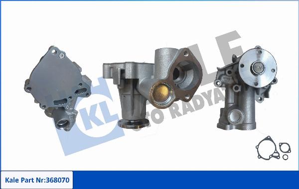 KALE OTO RADYATÖR 368070 - Водяний насос autozip.com.ua