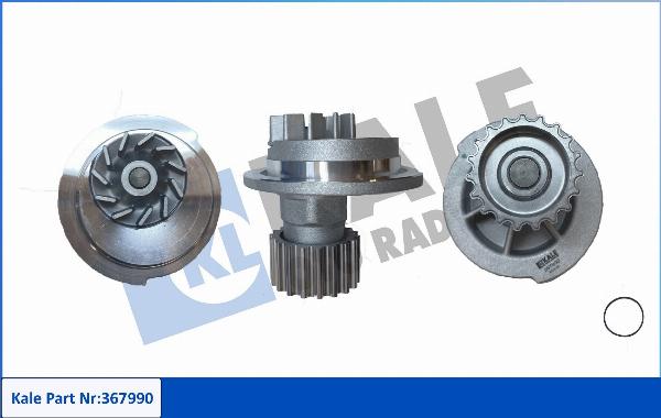 KALE OTO RADYATÖR 367990 - Водяний насос autozip.com.ua