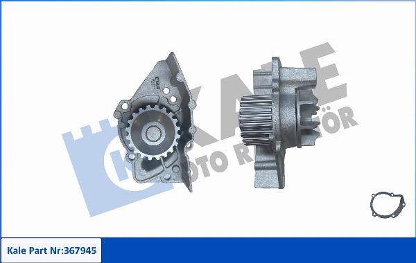 KALE OTO RADYATÖR 367945 - Водяний насос autozip.com.ua