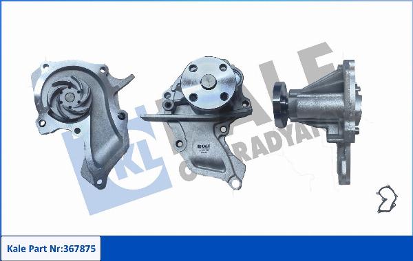 KALE OTO RADYATÖR 367875 - Водяний насос autozip.com.ua