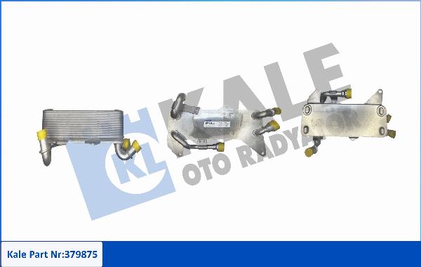 KALE OTO RADYATÖR 379875 - Масляний радіатор, автоматична коробка передач autozip.com.ua