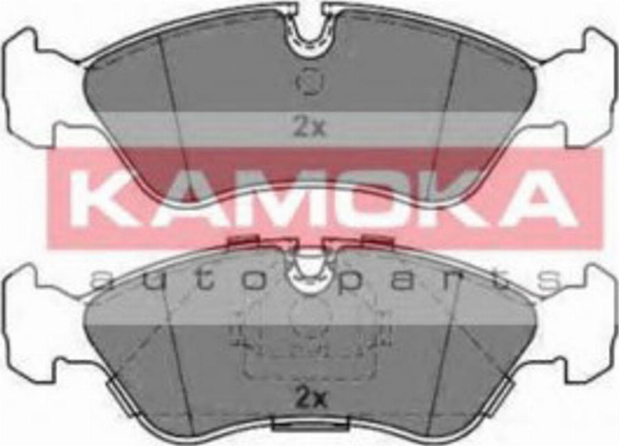 Kamoka 1011168 - Гальмівні колодки, дискові гальма autozip.com.ua