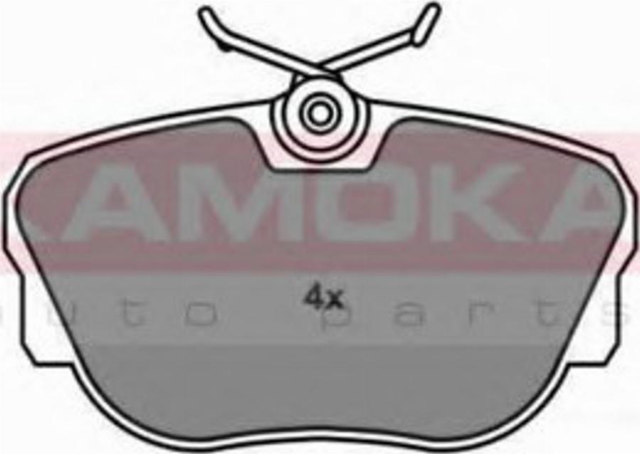 Kamoka 1011320 - Гальмівні колодки, дискові гальма autozip.com.ua