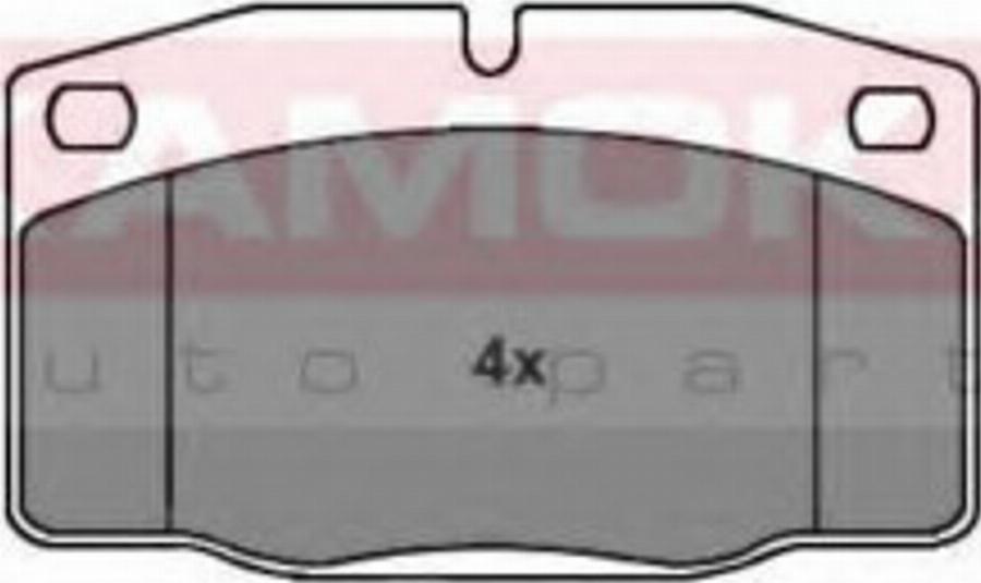 Kamoka 101346 - Гальмівні колодки, дискові гальма autozip.com.ua