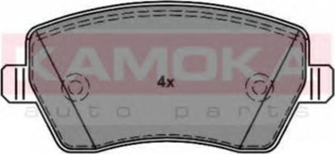 Kamoka 1013234 - Гальмівні колодки, дискові гальма autozip.com.ua