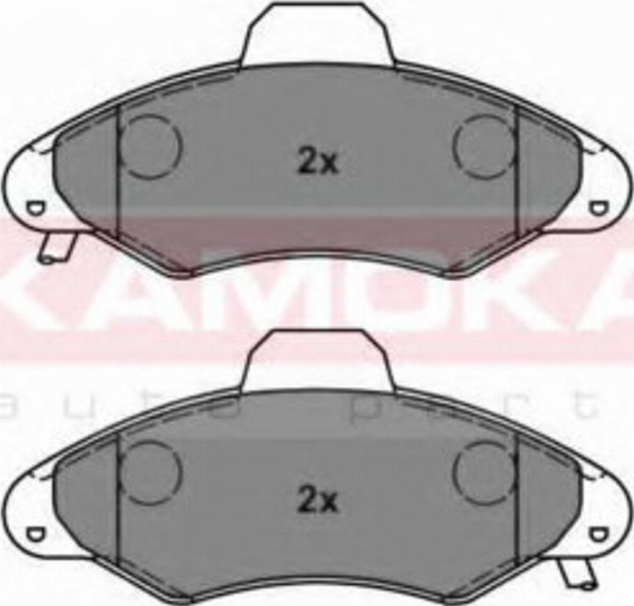 Kamoka 1012552 - Гальмівні колодки, дискові гальма autozip.com.ua