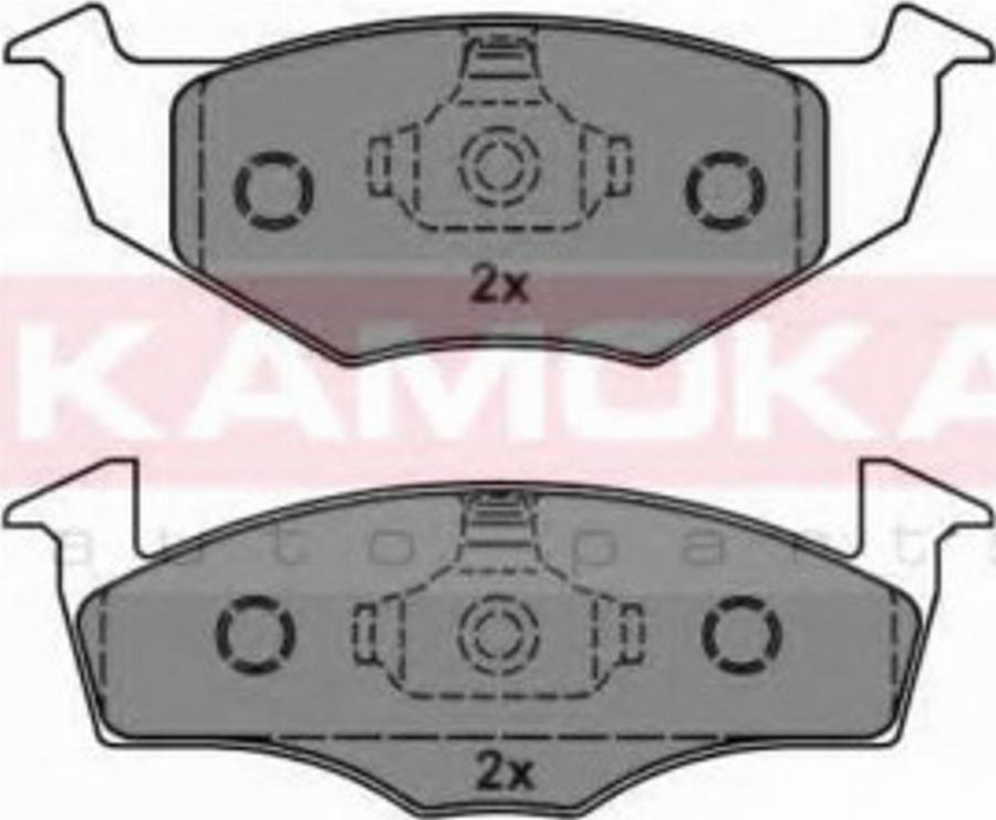 Kamoka 1012202 - Гальмівні колодки, дискові гальма autozip.com.ua