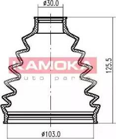 Kamoka 1146501 - Пильник, приводний вал autozip.com.ua