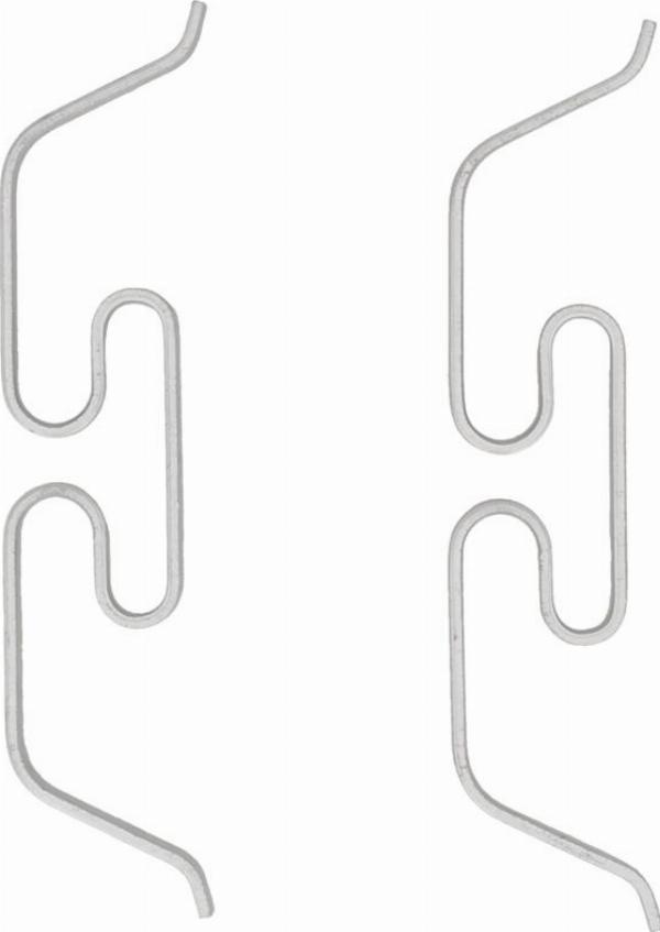 Kamoka 1130190 - Комплектуючі, колодки дискового гальма autozip.com.ua