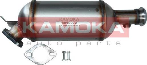 Kamoka 8010072 - Сажі / частковий фільтр, система вихлопу ОГ autozip.com.ua