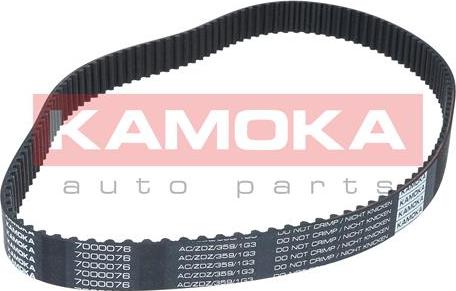 Kamoka 7000076 - Ремінь ГРМ autozip.com.ua
