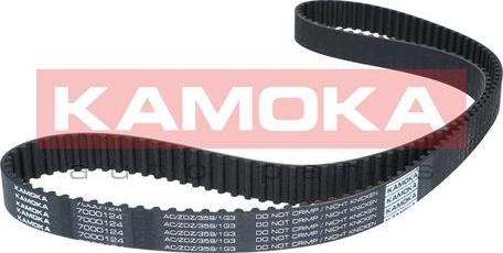 Kamoka 7000124 - Ремінь ГРМ autozip.com.ua