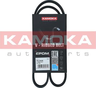 Kamoka 7014046 - Поліклиновий ремінь autozip.com.ua