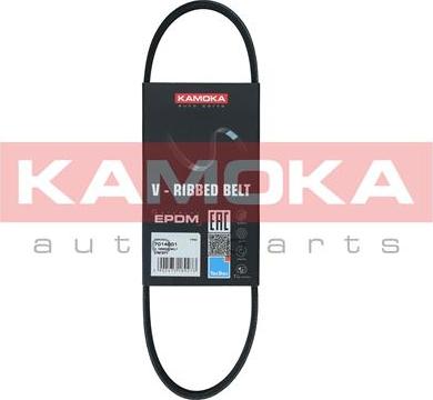 Kamoka 7014001 - Поліклиновий ремінь autozip.com.ua