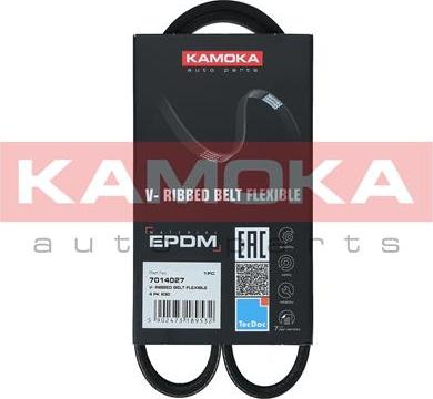 Kamoka 7014027 - Поліклиновий ремінь autozip.com.ua