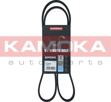 Kamoka 7014076 - Поліклиновий ремінь autozip.com.ua