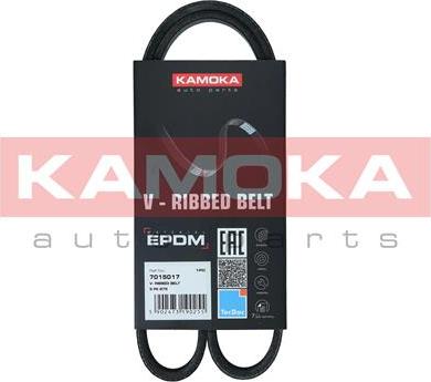 Kamoka 7015017 - Поліклиновий ремінь autozip.com.ua