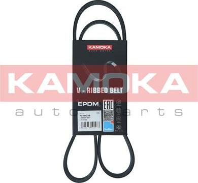 Kamoka 7015039 - Поліклиновий ремінь autozip.com.ua