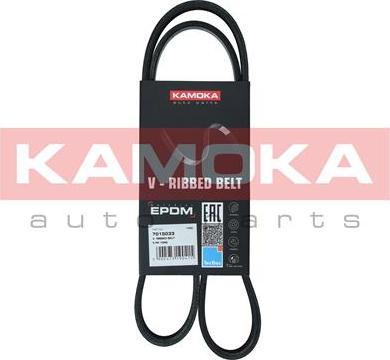 Kamoka 7015033 - Поліклиновий ремінь autozip.com.ua