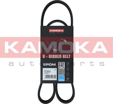 Kamoka 7016040 - Поліклиновий ремінь autozip.com.ua