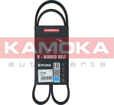 Kamoka 7016050 - Поліклиновий ремінь autozip.com.ua