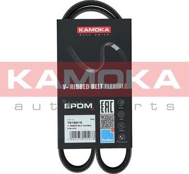 Kamoka 7016015 - Поліклиновий ремінь autozip.com.ua