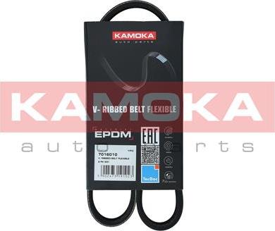 Kamoka 7016010 - Поліклиновий ремінь autozip.com.ua