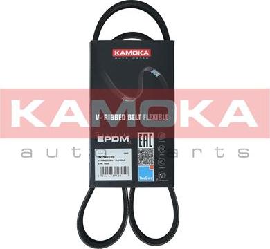 Kamoka 7016039 - Поліклиновий ремінь autozip.com.ua