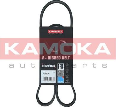 Kamoka 7016038 - Поліклиновий ремінь autozip.com.ua