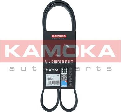 Kamoka 7016074 - Поліклиновий ремінь autozip.com.ua