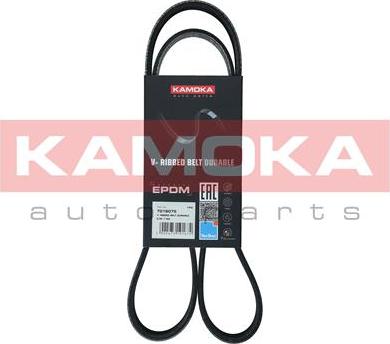 Kamoka 7016075 - Поліклиновий ремінь autozip.com.ua